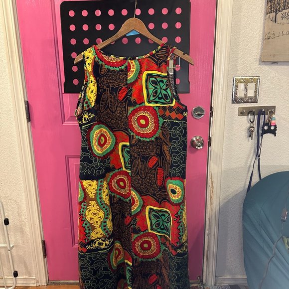 African print dress - Picture 4 of 4
